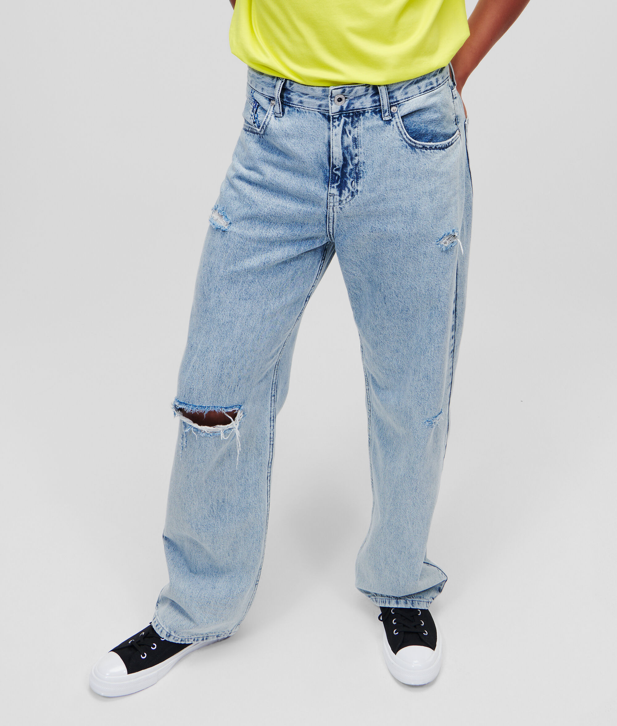 (image for) Heavy-Dut KLJ RELAXED RIPPED JEANS